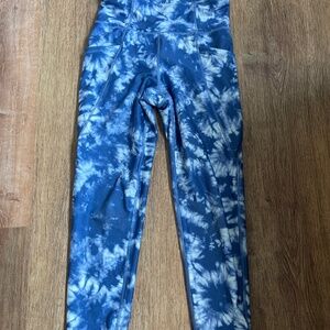 Gap blue water leggings